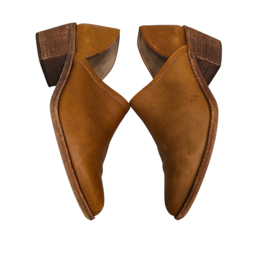 Madewell The Brady Lowcut booties in English Saddle Size 8 - Picture 4 of 7